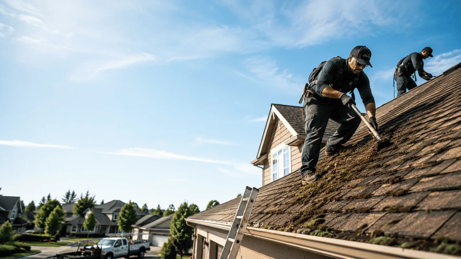 Roof Moss Removal in Beaufort, NC near me